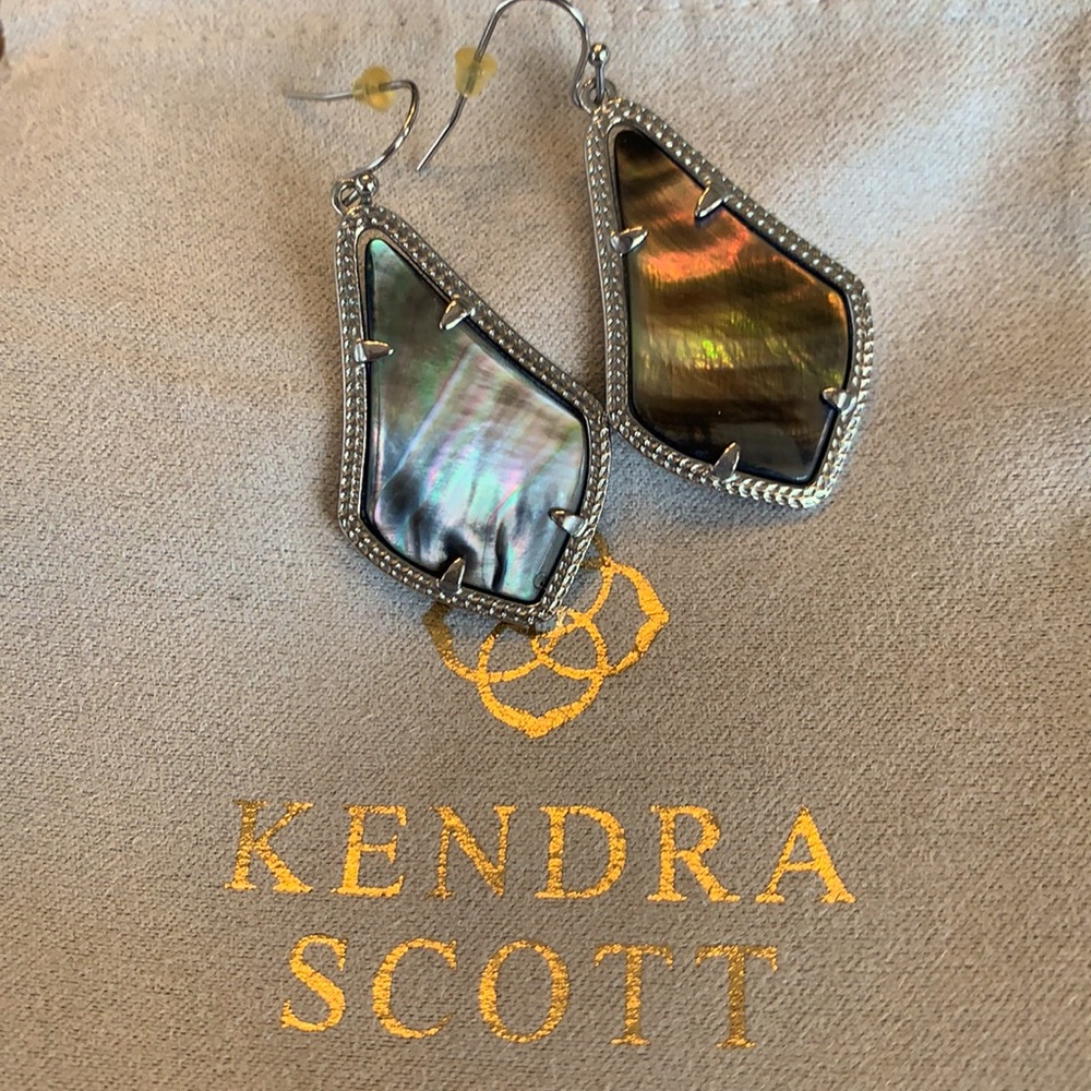 Kendra Scott Alex Silver Drop earrings